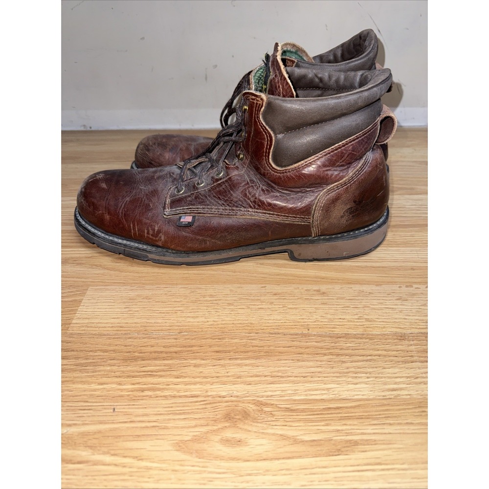 Thorogood Safety Toe Lace Up Boots 804-4203 Men's Size 17EEE Made In USA